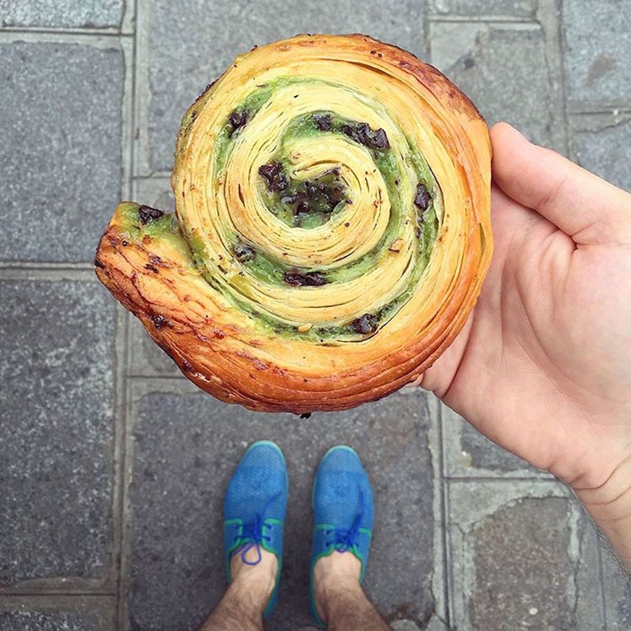 Pistachio Escargot by Du Pain Et Des Idees