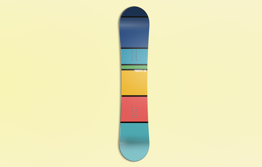 Ponyo-MONDRIANSNOWBOARD