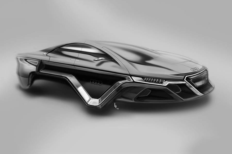 Electro-Magnetic Audi Concept Car Without Wheels – Fubiz Media