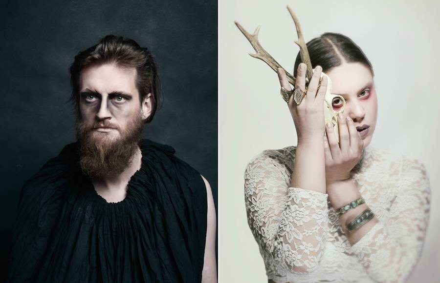 Traditional Balkan Witchcraft Portraits