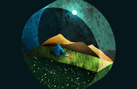 Crystal Illustrations by Ceci Lam