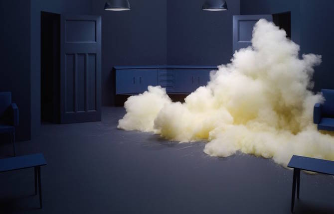 Ephemeral Powder Photography