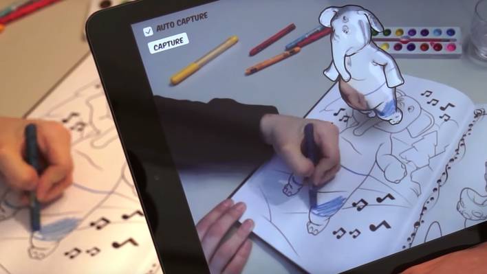 Disney App Makes Children Drawings Alive