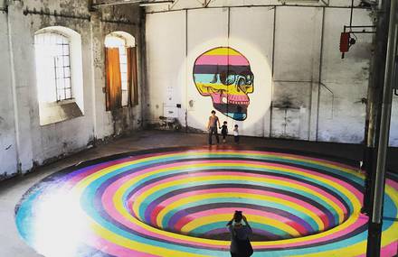 Facing Immortality Installation by INSA