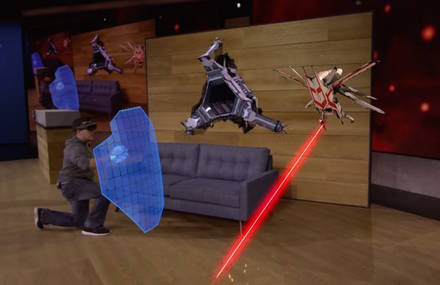 Fighting Holographic Robots