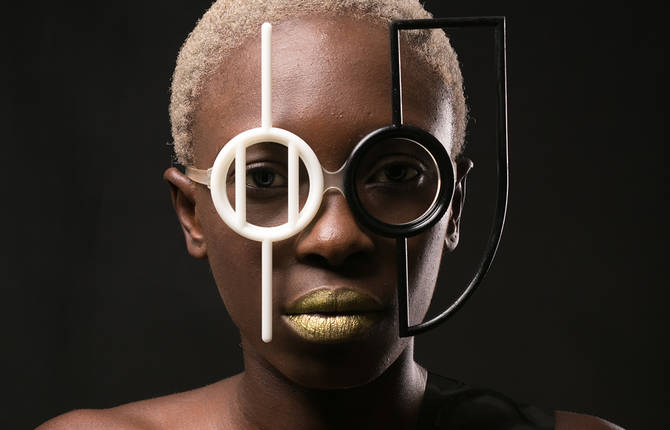 Quirky 3D Printed Eyewear