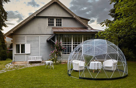 The Transparent Garden Igloo