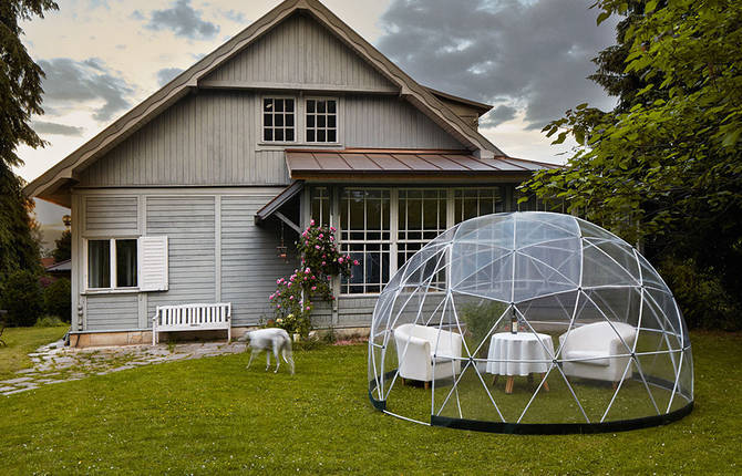 The Transparent Garden Igloo