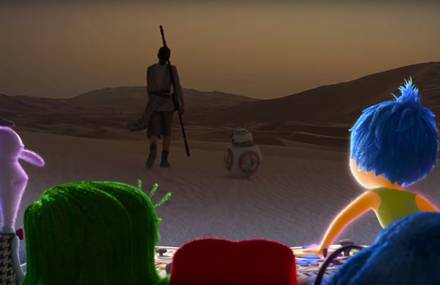 Inside Out Emotions React To Star Wars: The Force Awakens Trailer