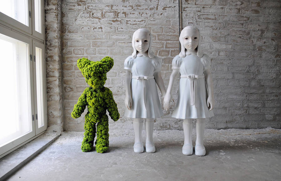 Moss People Sculptures