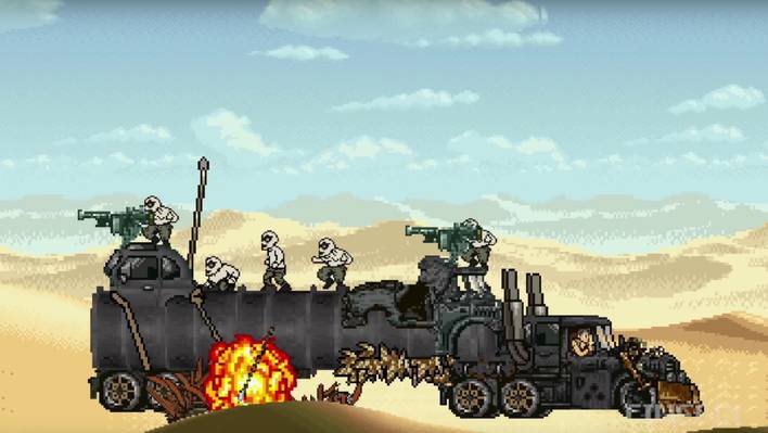 8-Bit Mad Max Fury Road