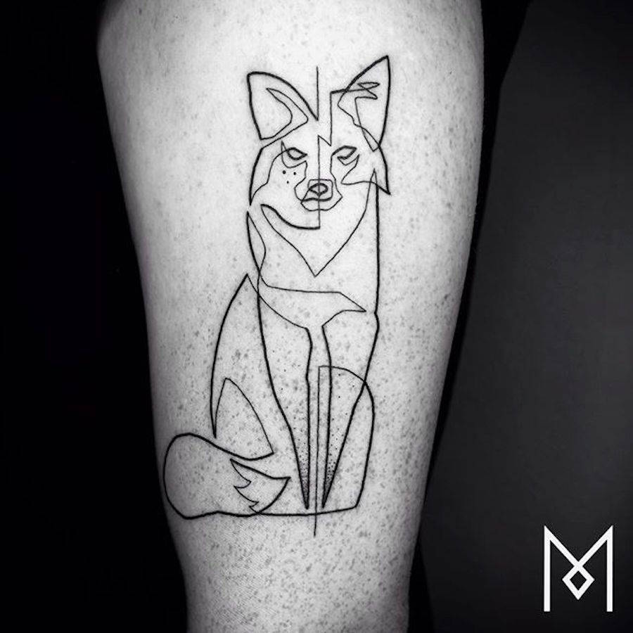 Linear Tattoos by Mo Ganji – Fubiz Media