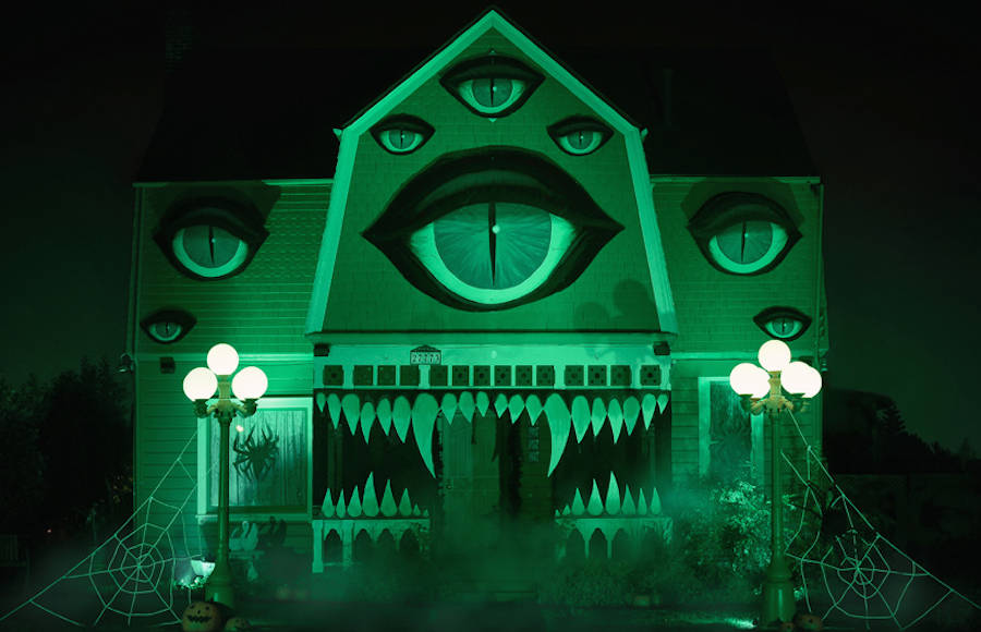 Haunted Monster House for Halloween