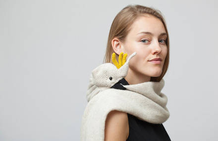 Wool Scarves Inspired by Animals