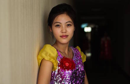 North Korean Women Portraits