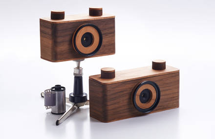 Handcraft Wooden Pinhole Cameras