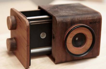 Handcraft Wooden Pinhole Cameras