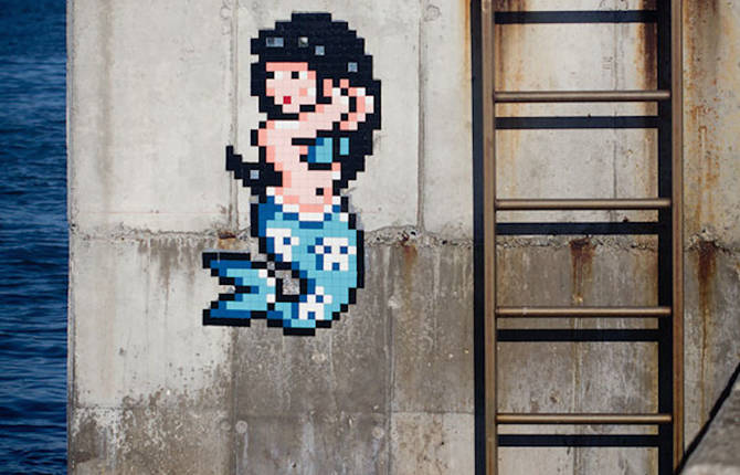 Pixelated Invasions Street-Art in Italy