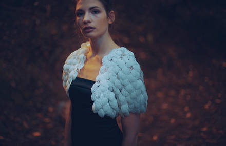 3D Printed & Customizable Plumage Cape