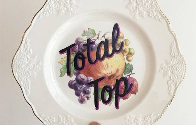 Funny & Quirky Messages on Vintage Plates