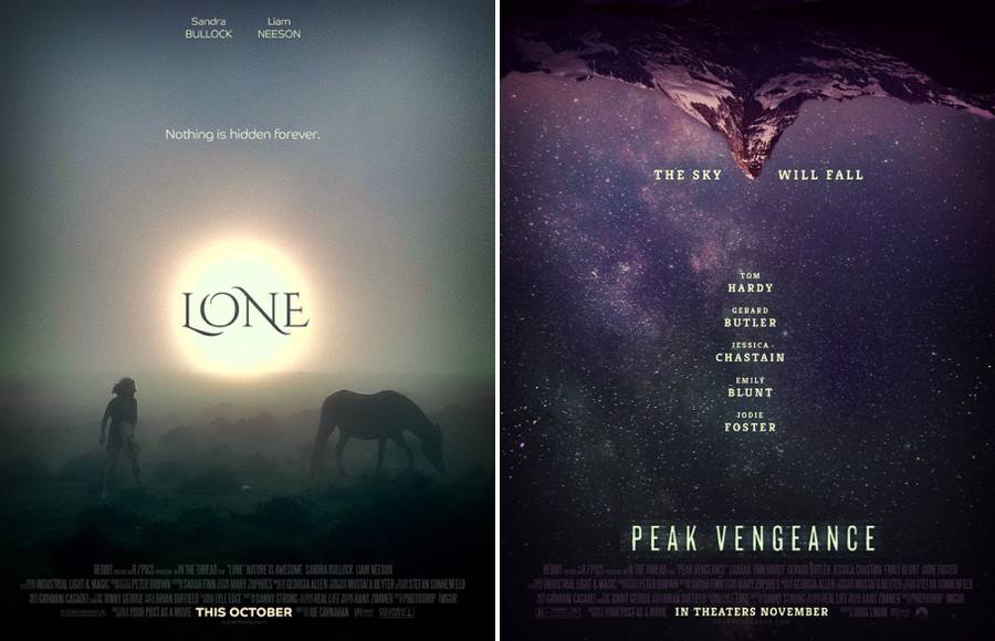 Imaginary Movie Posters Created with Reddit Posts