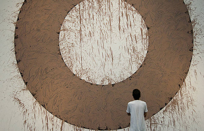 Land Art Installations by Richard Long