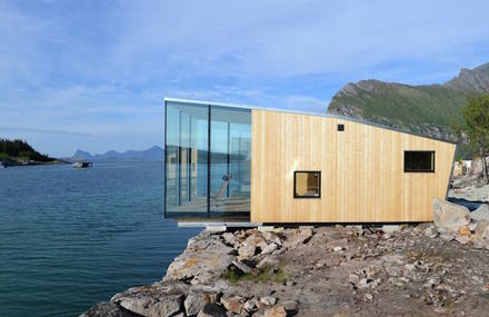 Waterfront Remote Island Resort in Norway