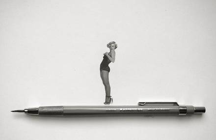 Tiny Pencil Icons Portraits