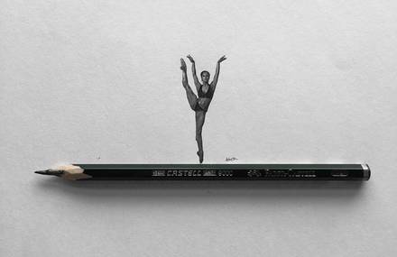 Tiny Pencil Icons Portraits