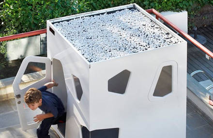 Minimalist Wooden Playhouses
