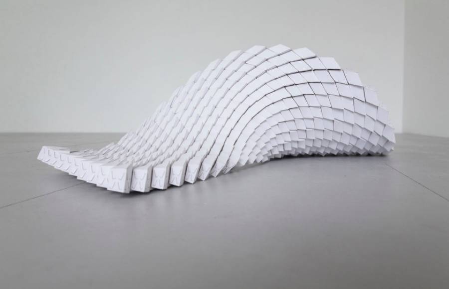 White Paper Sculptures