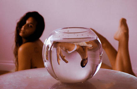 Women Portraits Through a Fishbowl