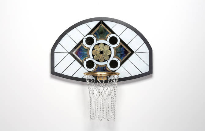 Turning Basket Ball Backboards into Artworks