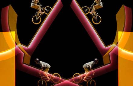 Kaleidoscopic BMX