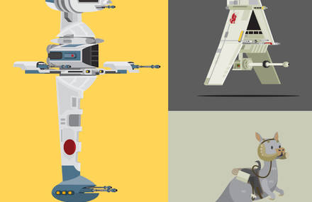Star Wars Vehicles Posters