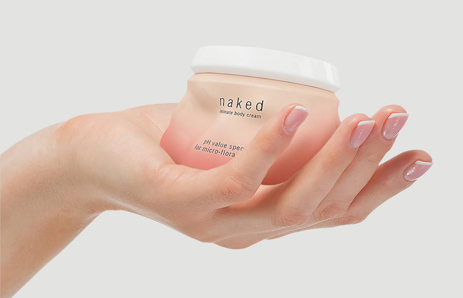 Intimate Care Product Packaging That Reacts To Human Touch