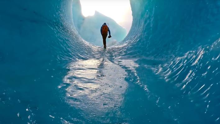 Climbing on the Icelandic Glaciers