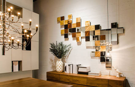 Modular Collage Tiles Mirrors