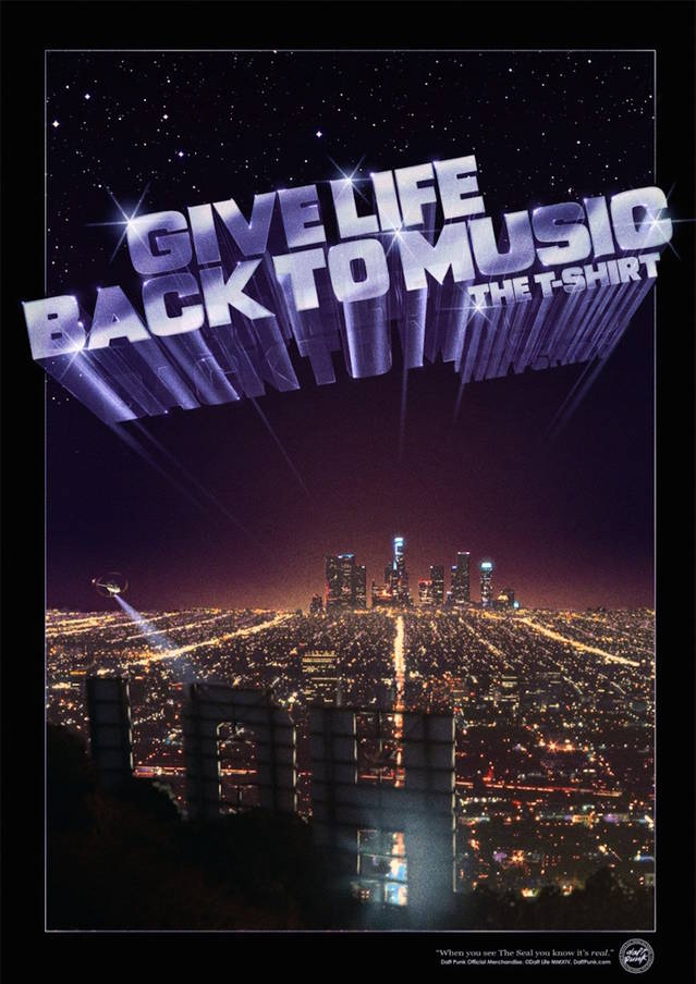 Retro Daft Punk Posters to Promote Objects Media