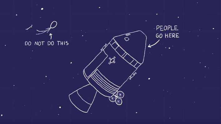 How to Go to Space Explained in Animation