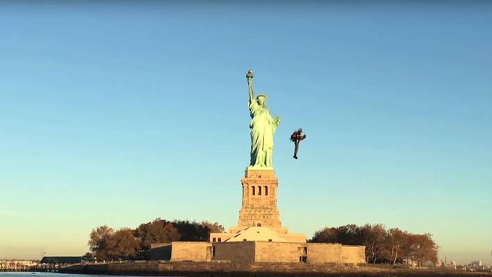Jetpack Over New York