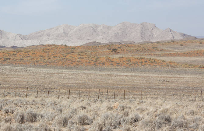 The Vast Solitude of Namibia Desert