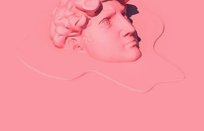 Surreal Pink Scenes by Lee Sol