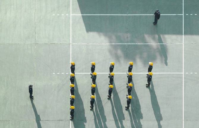 Hong Kong Firemen Daily Life from Above