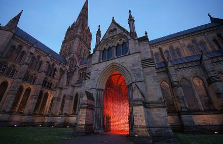 Immersive Art Installations in Salisbury Cathedral