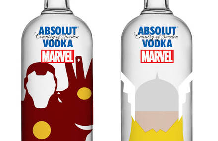 Marvel Absolut Vodka Redesign Concept