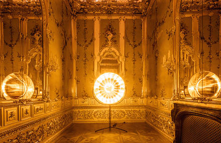 Olafur Eliasson Filled Viennese Baroque Palace with Light and Mirror