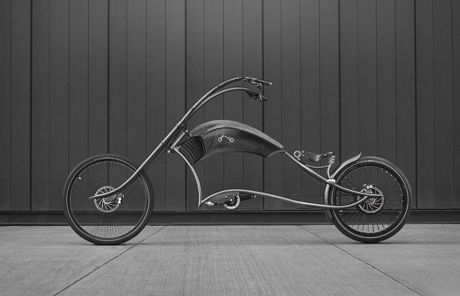 Ono Motorbike-Shaped Electric Bicycle