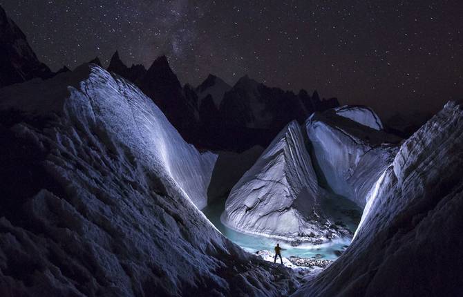 Photographs of a Pakistani Glacier