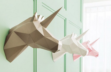 Geometric Animal Home Decorations